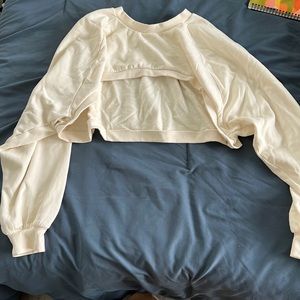 Cut out light sweatshirt